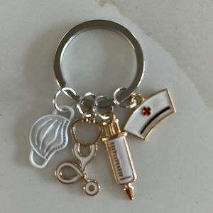 Nursing keychain, new.